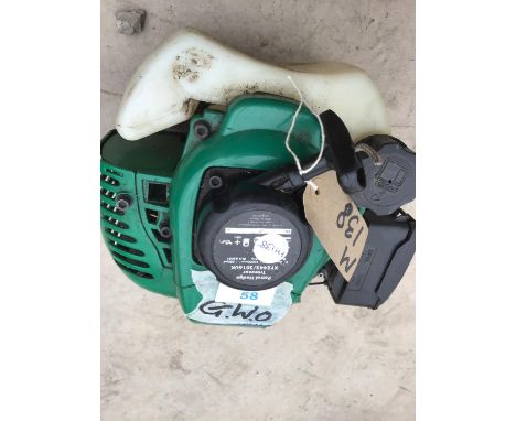A PETROL HEDGE TRIMMER ENGINE (NO BLADE) IN WORKING ORDER 