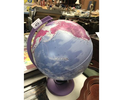 A LIGHT UP GLOBE 