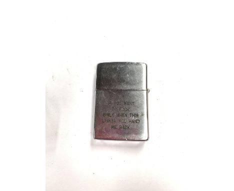 A ZIPPO VIETNAM LIGHTER 