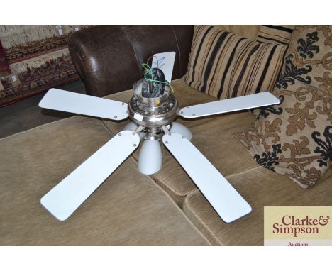 A ceiling light fan