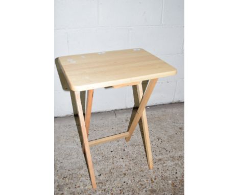 SMALL FOLDING PICNIC OR SOFA TABLE, APPROX 48 X 36CM