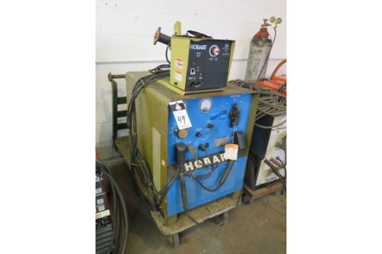 Hobart Rc 250 Arc Welding Power Source S N 78ws24440 W Hobart 17