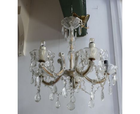 Antique ceiling hung chandelier