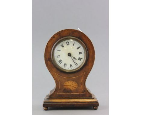 An Edwardian Inlaid Mantle Clock (a/f)