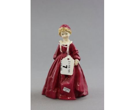 A Royal Worcester Figurine modelled by Freda Doughty 'Grandmothers Dress' 