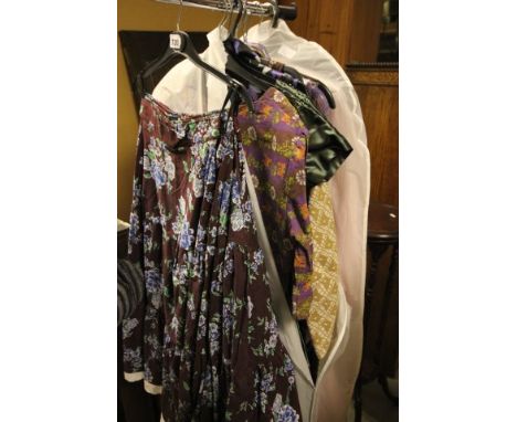 A Group of 1970's never sold dead stock of Skirts plus Vintage Clothes from 1940's / 50's / 60's and 70's