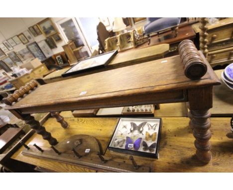 An Oak Window Seat / Bench 