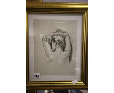 A Half Nude Portrait 