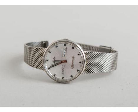 Mido - Herrenarmbanduhr, Mido ocean Star datoday, Chronometer, Edelstahlgehäuse,Automatikwerk, Datumsanzeige, Edelstahlarmban