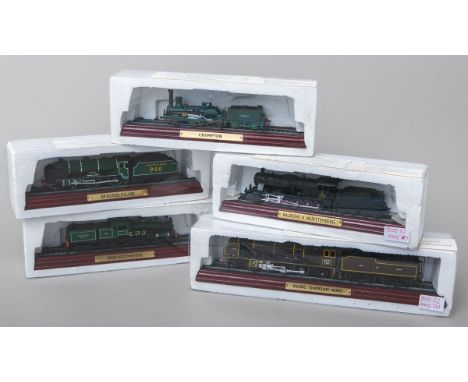 Modelleisenbahn Konvolut, div. Loks, "Shay Locomotive", "Pacific Chapelon Nord", "SRSchools Class", "Baureihe K Württemberg" 