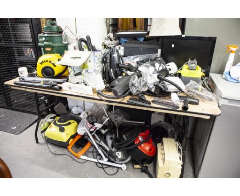 QUANTITY OF SMALL ELECTRICAL ITEMS OF INCLUDE, STEAM BUDDY AND OTHER SUNDRY EQUIPMENT 