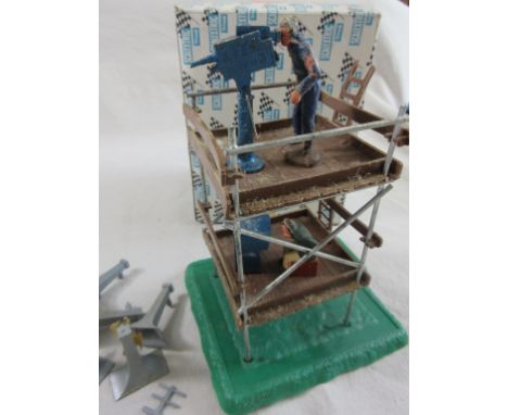 A boxed Scalextric Trackside Model, 'F/302 TV  Camera and Crew Set.