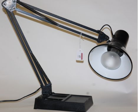A modern anglepoise style lamp 