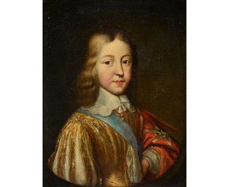 Manner of Justus Sustermans   Portrait of a young Louis XIV   Oil on canvas 31 x 25cm (12 x 9¾ in.)
