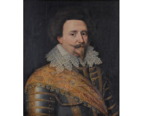 After Michiel Jansz. van Mierevelt (Dutch 1567-1641)   Portrait of Prince Frederick Henry, Prince of Orange Oil on panel   62