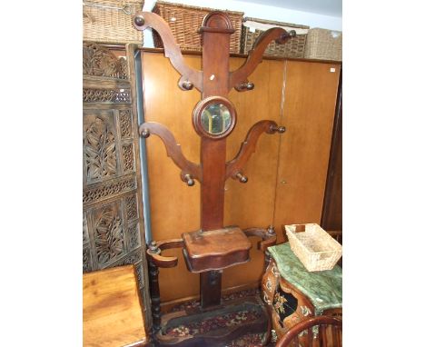 MAHOGANY STICK / COAT STAND