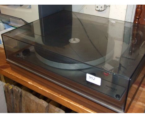 THORENS TD 165 RECORD PLAYER ( WIRING CUT OFF )