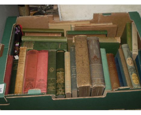 BOX OF VINTAGE BOOKS
