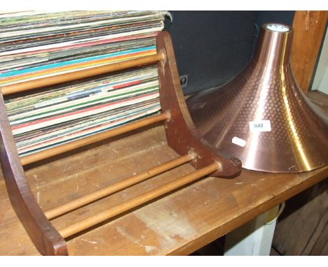 VINTAGE BOOKSTAND &amp; RETRO LIGHT