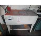 KLEER-FLO CLEANMASTER PARTS WASHER, MODEL 65, 20-GAL, 115V/SINGLE PHASE, S/N 654848