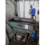 BURR KING VIBRA BURR VIBRATORY FINISHER, MODEL 33, 3.3 CU FT CAPACITY, W/ DOSATRON D14MZ2 INJECTOR