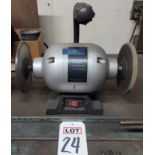 WILTON 6" BENCH GRINDER, 1/2 HP, 3450 RPM, W/ GOOSENECK WORK LIGHT