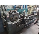 1981 WHACHEON WEBB 17" X 59" GAP BED ENGINE LATHE, MODEL WL-435, S/N 9-8107-34, W/ COLLET CLOSER,