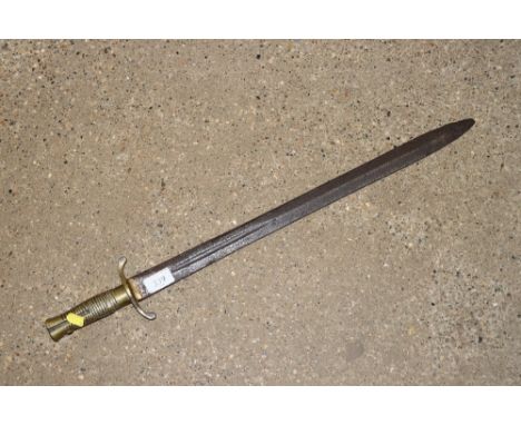 A 19th Century Baker rifle bayonet (no scabbard)