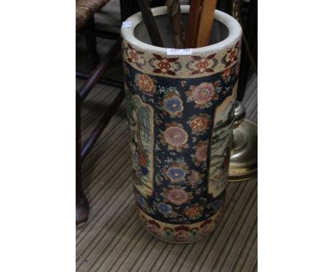 A ceramic stick stand &amp; sticks