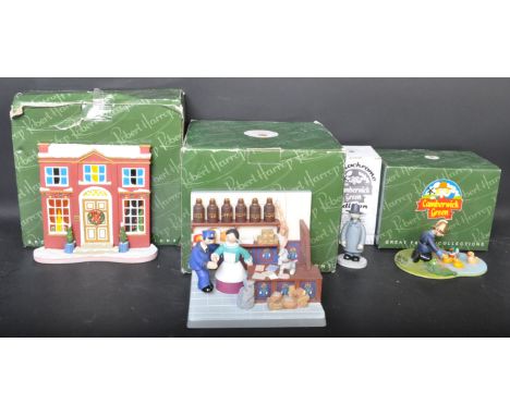 Camberwick Green – Robert Harrop – a collection of x4 statues / figurines. To include; CGCS07 "Home for Christmas" limited ed