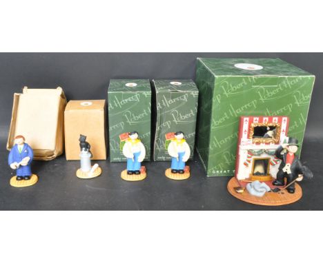 Camberwick Green – Robert Harrop – a collection of x5 statues / figurines. To include; CGCS05 Roger Varley "seasonal sweep" l