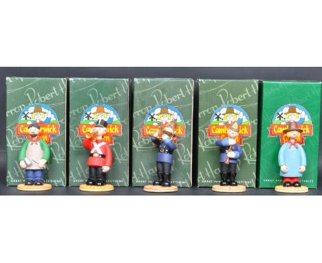 Camberwick Green – Robert Harrop – a collection of x 5 statues / figurines. To include; Harry Farthing Sculptor CG53, BUgler 