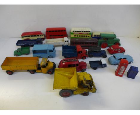 Dinky Toys and other mid-20th Century die-cast model vehicles 