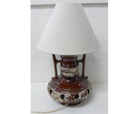 A West German Fat Lava table lamp 