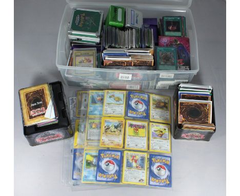 Approximately 1500-2000 Yu Gi Oh cards, at least half of them limited or first editions with the gold hologram lower right, i