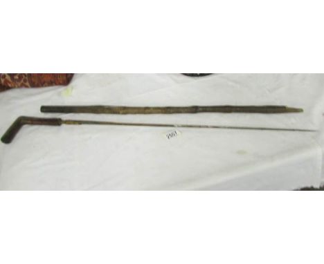 A 19/20th century sword stick.