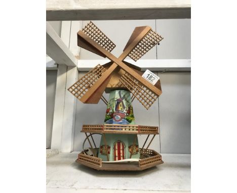A Dutch windmill lamp