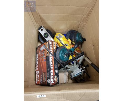 BOX LOT OF TOOLS 