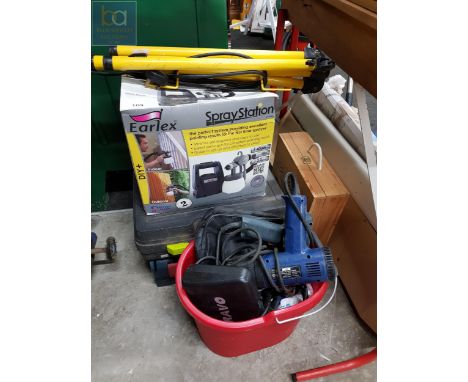QUANTITY OF POWER TOOLS ETC 