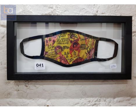 FRAMED GRAYSON PERRY FACE MASK 