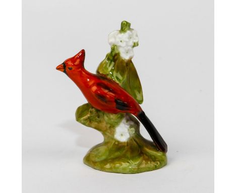 Style One, Model 1127. Red, black, white colorway.Issued: c. 1940Dimensions: 3"H x 2"LManufacturer: Royal DoultonCountry of O