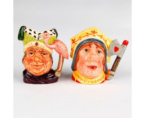 Includes The Red Queen D6859 and Ugly Duchess D6603.Royal Doulton backstamp. Artist: William K. Harper, Max HenkIssued: Mid t