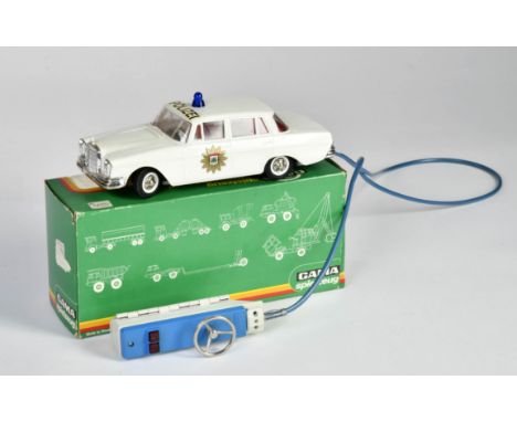 Gama, Mercedes Polizei, W.-Germany, 22 cm, Kst, Okt Z 1-, Z 1