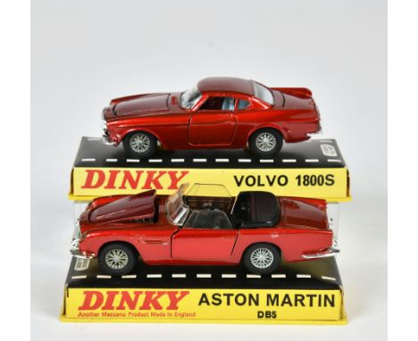 Dinky Toys, Aston Martin DB5 Cabrio, Volvo 1800S, 1:43, Okt, Z 1-2