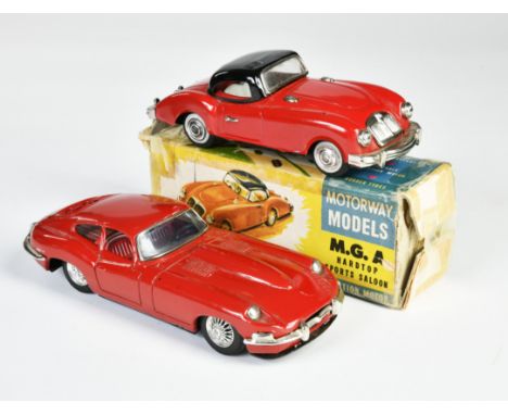 Bandai Jaguar E-Type &amp; MGA, Japan, Hong Kong, Blech, 1x Okt, Z 3