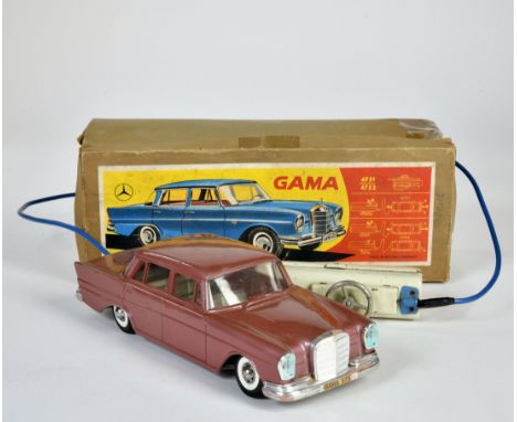 Gama, Mercedes 220 S, W.-Germany, 22 cm, Kst, Funktion nicht geprüft, LM, RS, Okt, Z 3