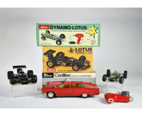 Schuco, Cadillac, Lotus &amp; Dynamo Formel Lotus, W.-Germany, Kst, Z 2