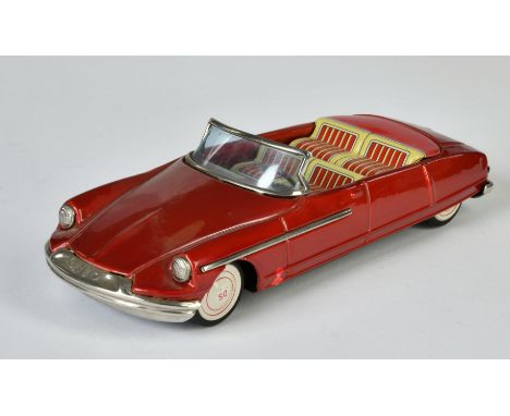 Bandai, Citroen DS, Japan, 21 cm, Friktion ok, Z 1-