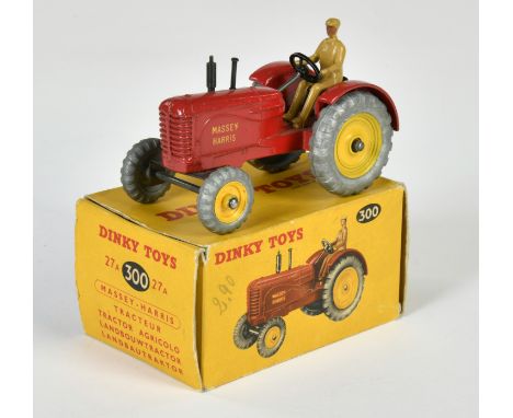 Dinky Toys, 300 Massey-Harris Tractor, France, 1:43, Okt Z 2, Z 1