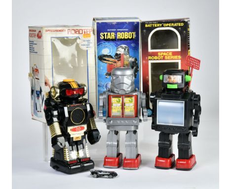 Star Robot, Space Robot &amp; Sprechender Roboter, Kst, ungeprüft, Okt, Z 1-2